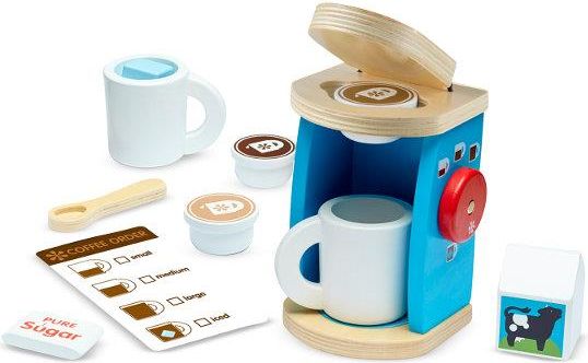 Melissa Ampamp Doug Melissa Kaffemaskine Træ Med Tilbehør Æske 19842 0000772098427