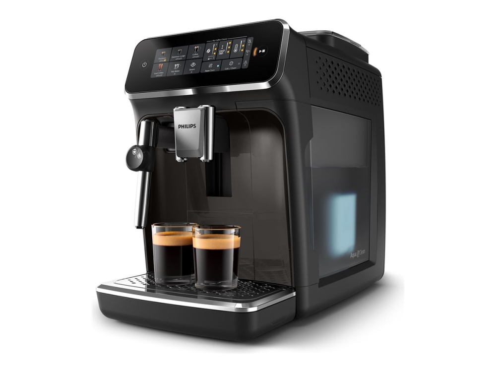 Philips 3300 Series Ep3324 Automatisk Kaffemaskine Med Capuccinatore Bar Black Piano Lacquer Cashmere Gray 8720389028984