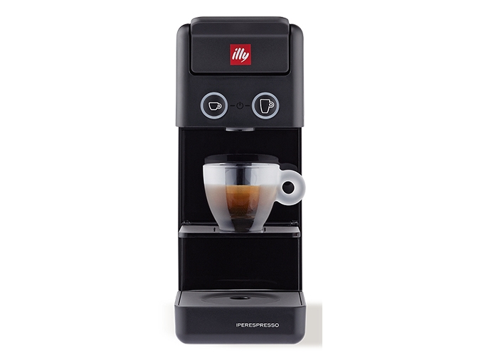 Illy Kapsel Kaffemaskine Kaffekapsel Indbygget Kværn 1250 Sort 8003753228440
