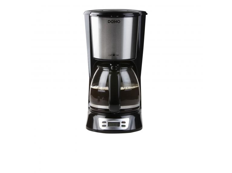 Domo Do708k Dråbe Kaffemaskine Malet Kaffe Sort Rustfrit Stål 5411397126962