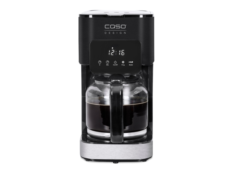 Caso 1846 Dråbe Kaffemaskine Malet Kaffe 900 Sort Rustfrit Stål 4038437018462
