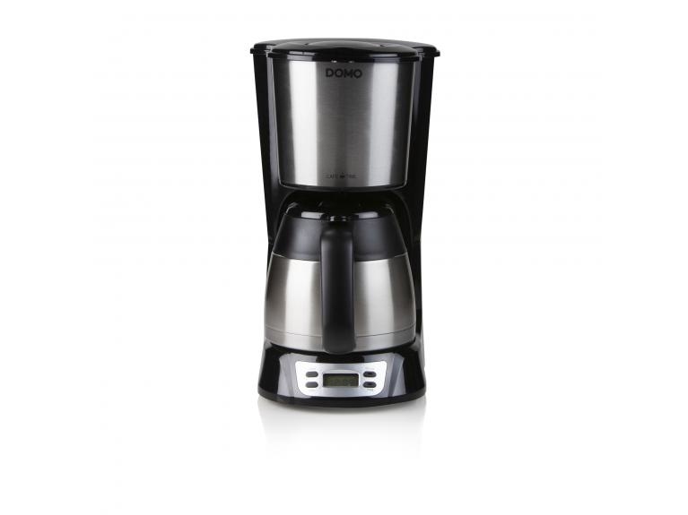 Domo Do709k Filter Kaffemaskine Malet Kaffe Sort Rustfrit Stål 6438162021290