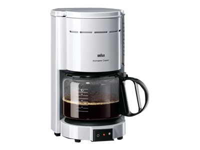 Braun Aromaster Classic Kf47 Kaffemaskine Kopper Hvid 8021098320018