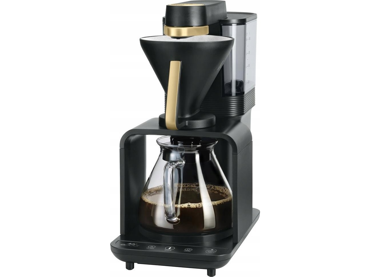 Melitta 1024 Dråbe Kaffemaskine Kaffebønner Indbygget Kværn 1515 Sort Guld 4006508224258