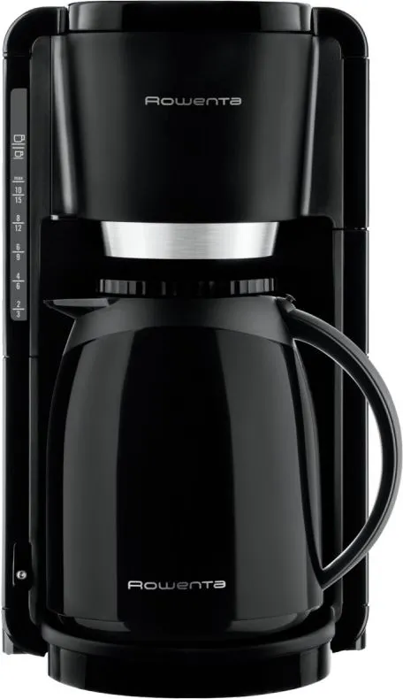 Rowenta 3808 Kaffemaskine Kopper Sort Rustfrit Stål 3045386356348