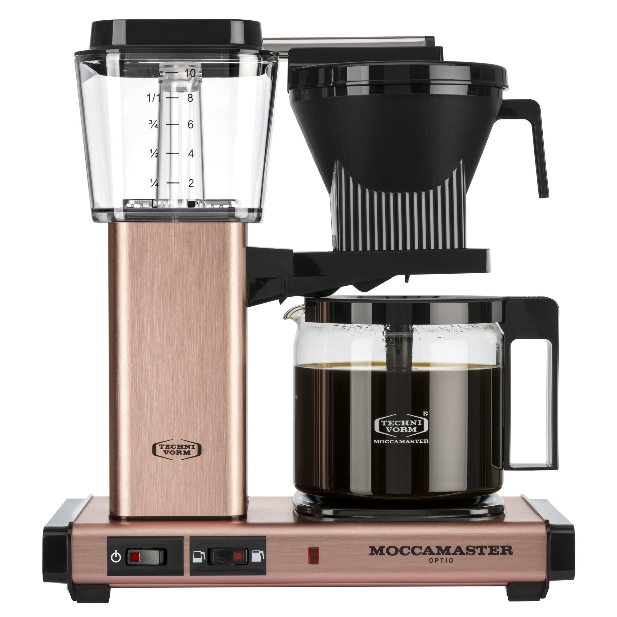 Optio Kaffemaskine Liter Rose Gold 8712072539150