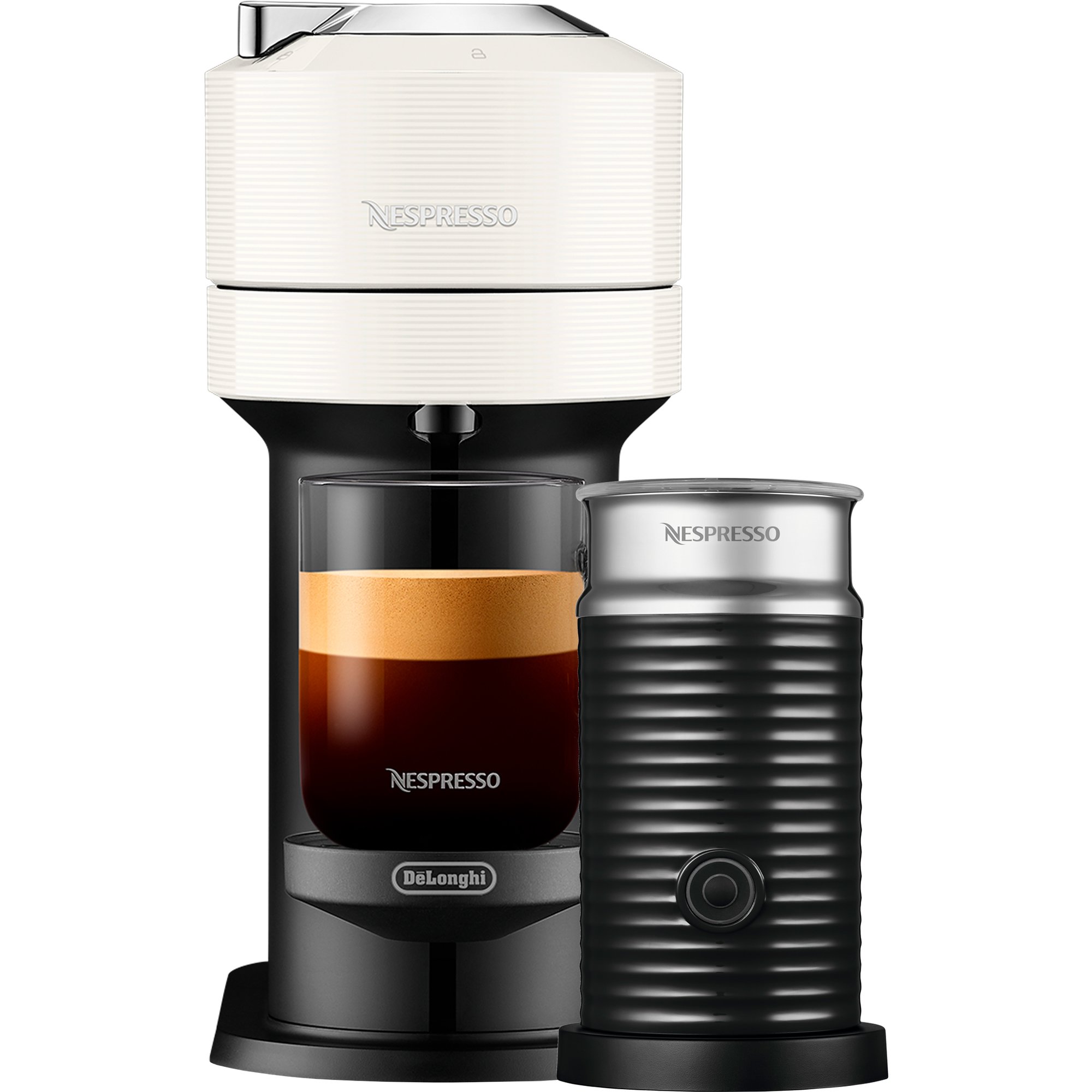Vertuo Next Value Pack Kaffemaskine Mælkeskummer Hvid 8004399015852