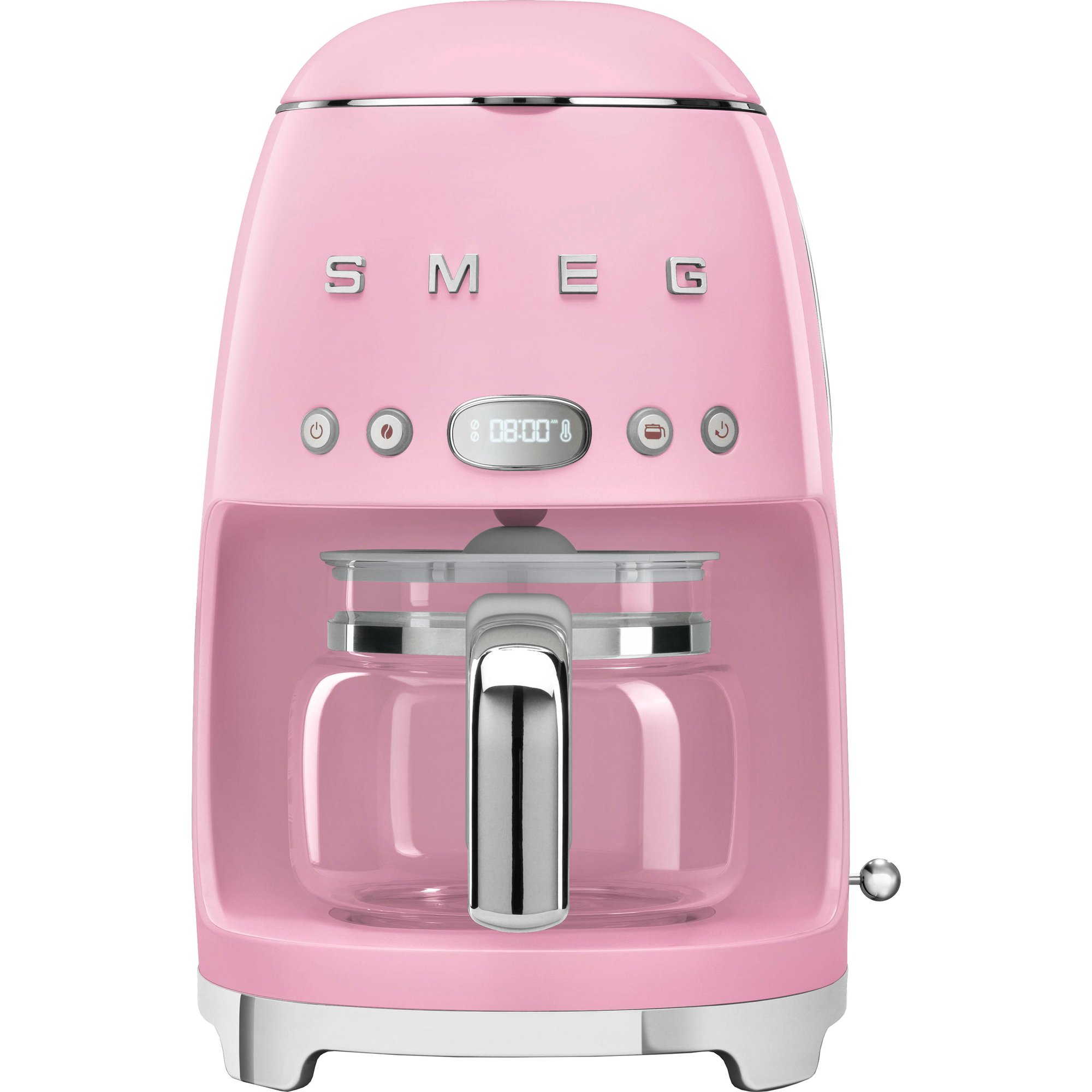 Dcf02pkeu Retro Kaffemaskine Rosa 8017709302993