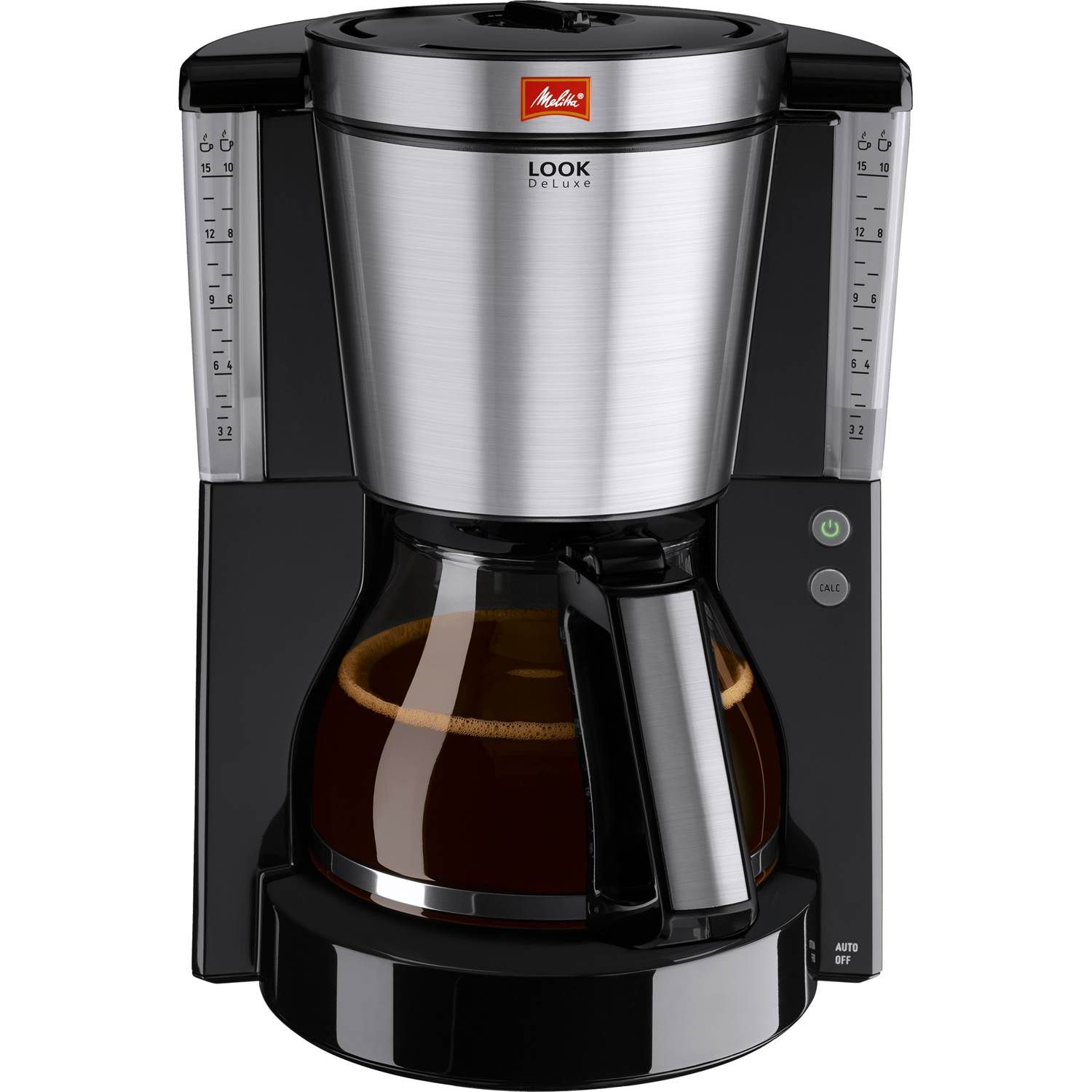 Melitta Kaffemaskine Look Deluxe Svart 4006508209804
