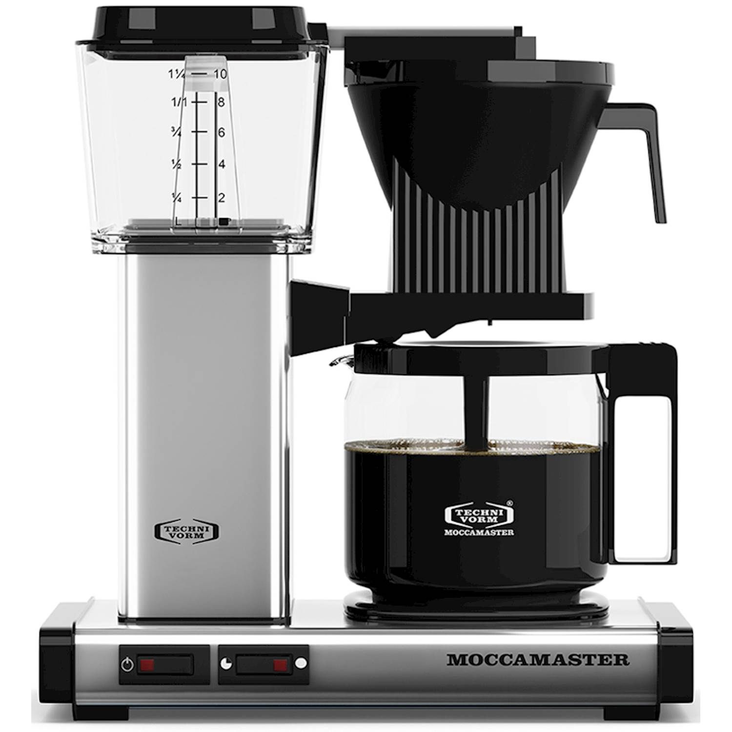Moccamaster Kaffemaskine Automatic Polished Silver 8712072537453