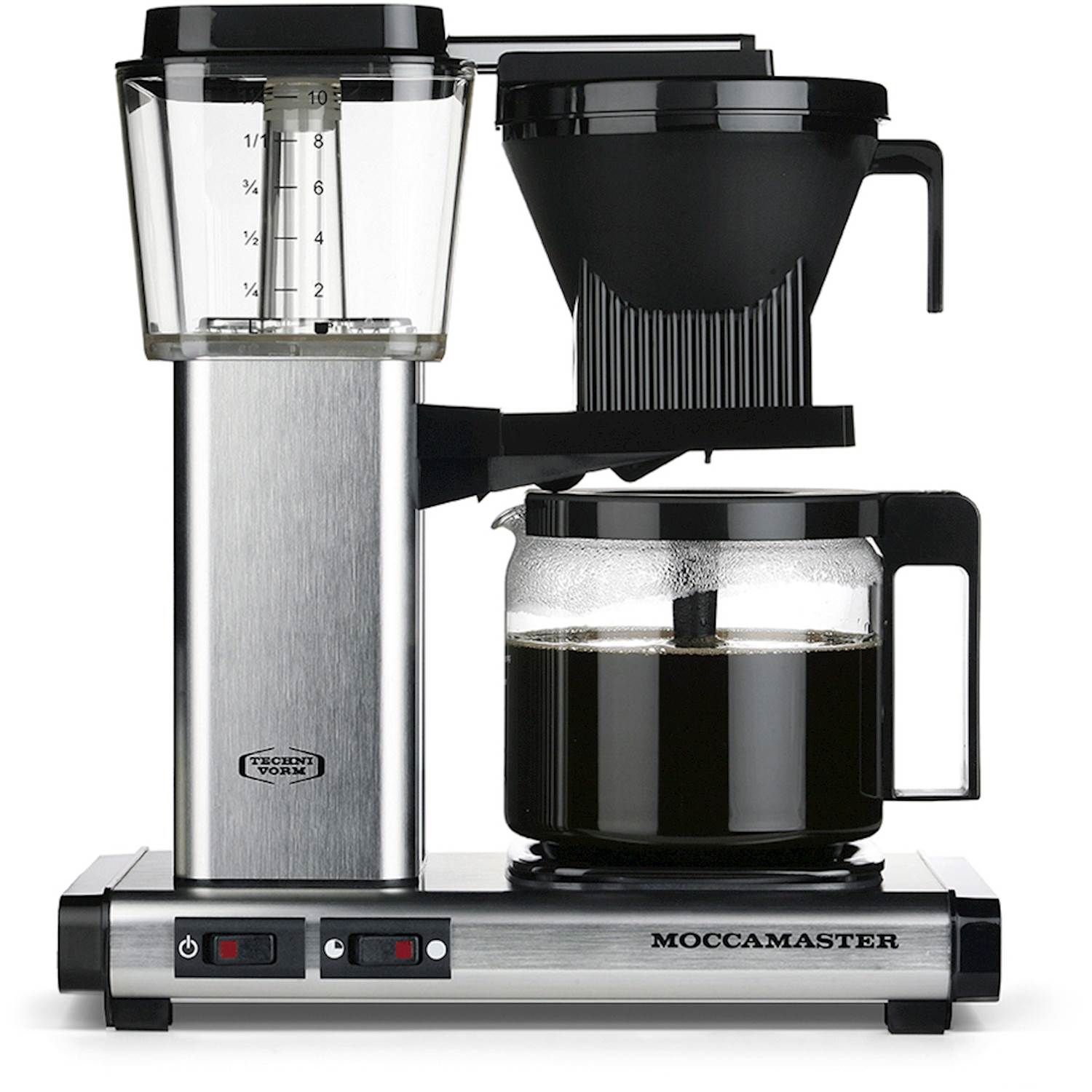 Moccamaster Kaffemaskine Automatic Brushed Silver 8712072537446