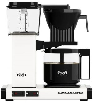 Moccamaster Kaffemaskine Automatic 53749 Matt Hvid 8712072537491
