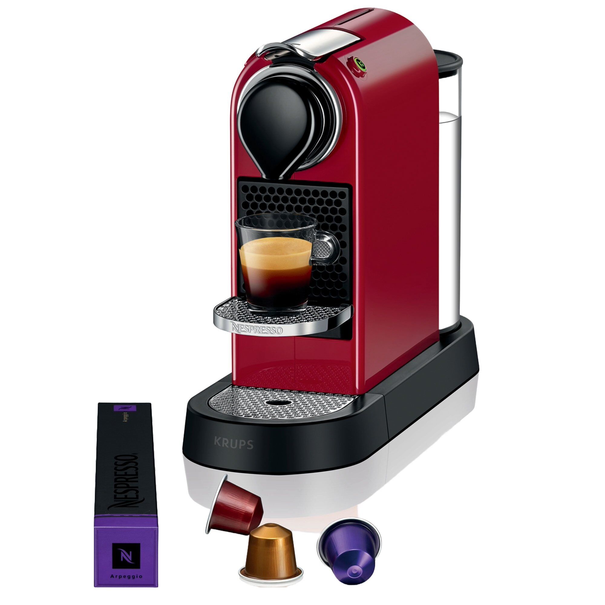 Citiz Kaffemaskine Liter Rød 3016661155321