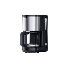Braun Purshine 1500 Kaffemaskine Rustfrit Stål Sort 8021098001870